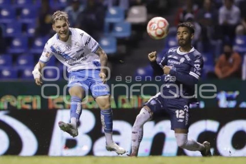 FÚTBOL . CLUB PUEBLA VS PACHUCA
