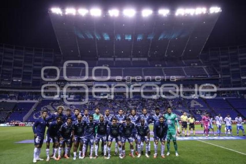 FÚTBOL . CLUB PUEBLA VS PACHUCA
