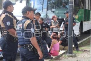 RUTA . CARTERISTAS DETENIDOS