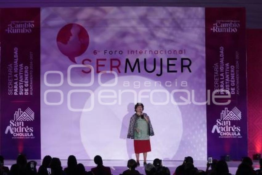 SAN ANDRÉS CHOLULA . FORO SER MUJER