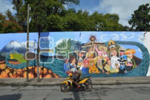 ATLIXCO . MURAL HUEY ATLIXCÁYOTL