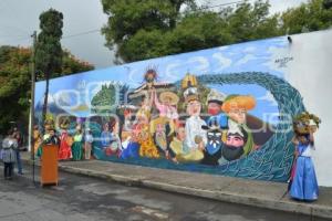 ATLIXCO . MURAL HUEY ATLIXCÁYOTL