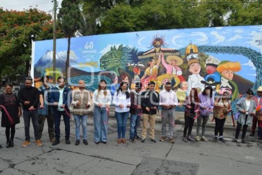 ATLIXCO . MURAL HUEY ATLIXCÁYOTL