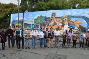 ATLIXCO . MURAL HUEY ATLIXCÁYOTL