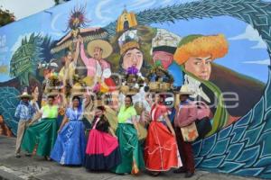 ATLIXCO . MURAL HUEY ATLIXCÁYOTL