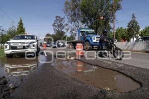 SOCAVÓN . RECTA A CHOLULA