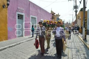 ATLIXCO . PROCESIÓN SAN MIGUEL