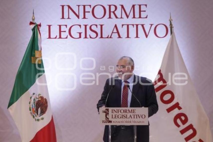 INFORME LEGISLATIVO . IGNACIO MIER