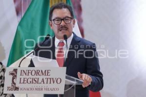 INFORME LEGISLATIVO . IGNACIO MIER