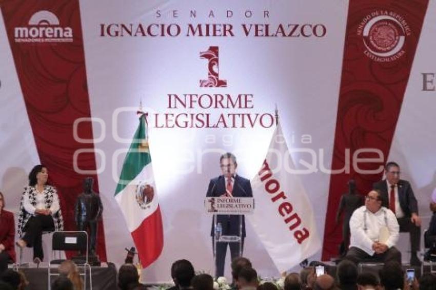 INFORME LEGISLATIVO . IGNACIO MIER