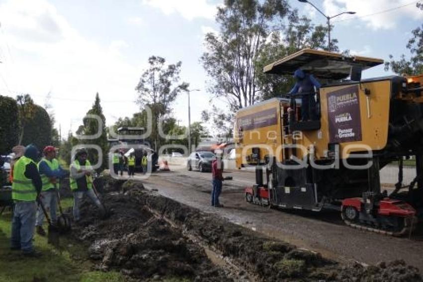 SOCAVÓN . RECTA A CHOLULA