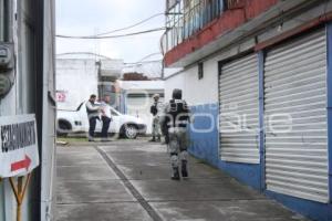 MERCADO MORELOS .  GUARDIA NACIONAL