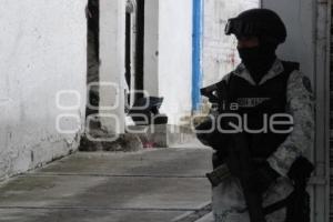 MERCADO MORELOS .  GUARDIA NACIONAL
