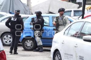 MERCADO MORELOS .  GUARDIA NACIONAL