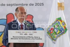 GOBIERNO ESTATAL . RECONOCIMIENTO AMOR Y ALTRUISMO