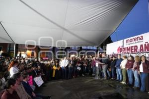 TLAXCALA . ANIVERSARIO MORENA