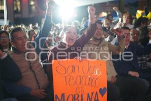 TLAXCALA . ANIVERSARIO MORENA