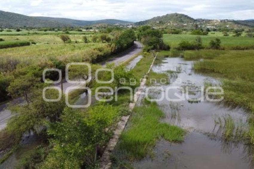 EPATLÁN . DESBORDAMIENTO LAGUNA