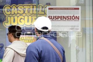 PROFECO . SUSPENSIÓN WOOLWORTH