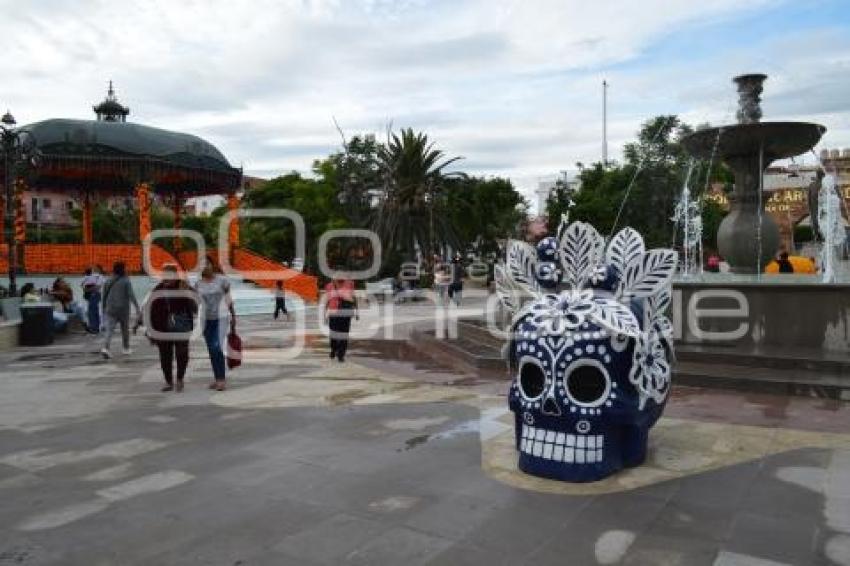 IZÚCAR . DÍA DE MUERTOS ZÓCALO