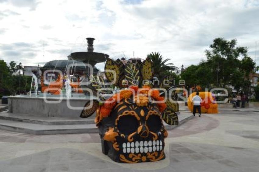 IZÚCAR . DÍA DE MUERTOS ZÓCALO