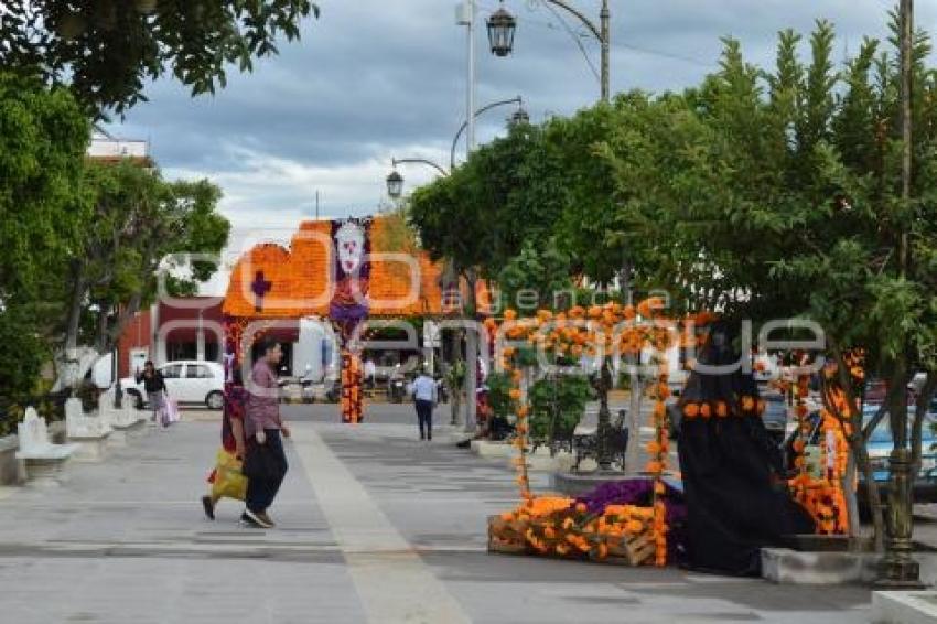 IZÚCAR . DÍA DE MUERTOS ZÓCALO