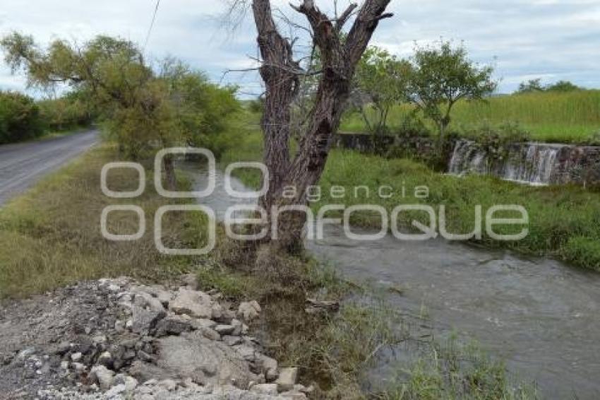 EPATLÁN . DESBORDAMIENTO LAGUNA