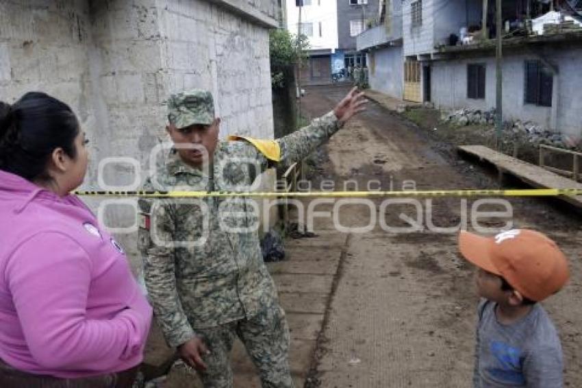 HUAUCHINANGO . AFECTACIONES LLUVIAS