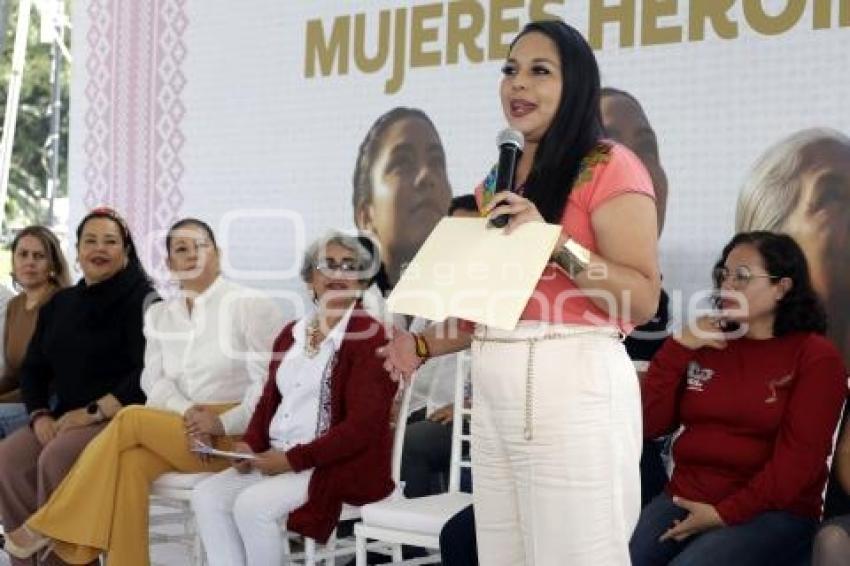 SAN PEDRO CHOLULA . APOYO MUJERES HEROÍNAS