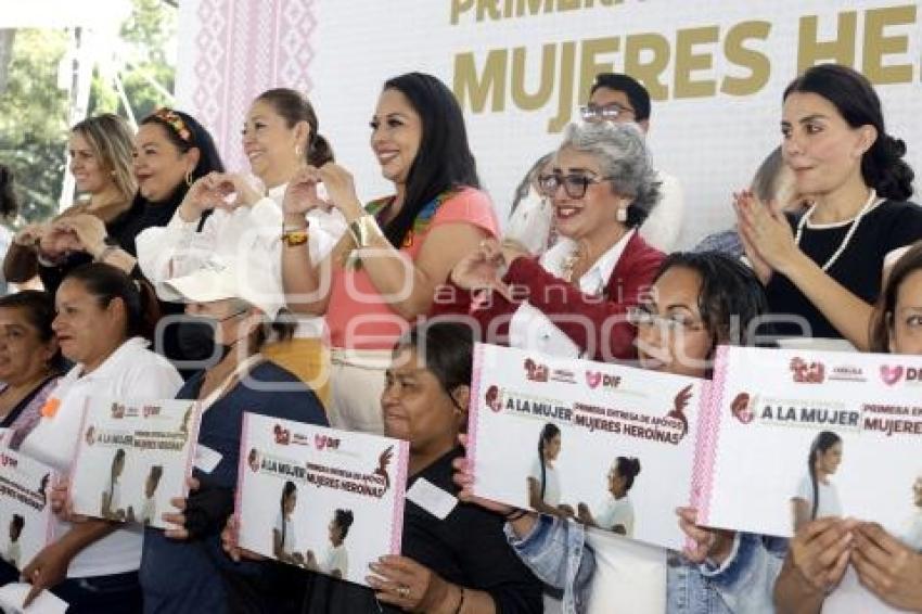 SAN PEDRO CHOLULA . APOYO MUJERES HEROÍNAS