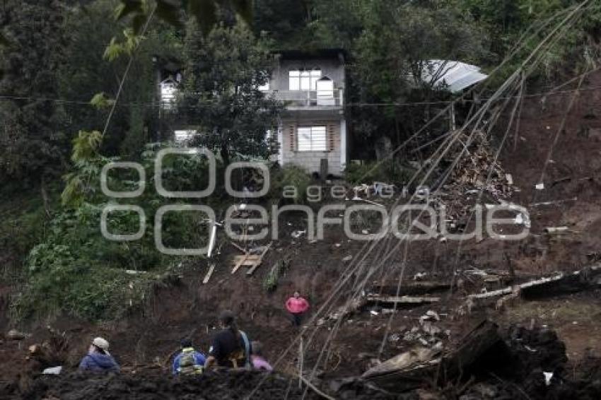 HUAUCHINANGO . AFECTACIONES LLUVIAS