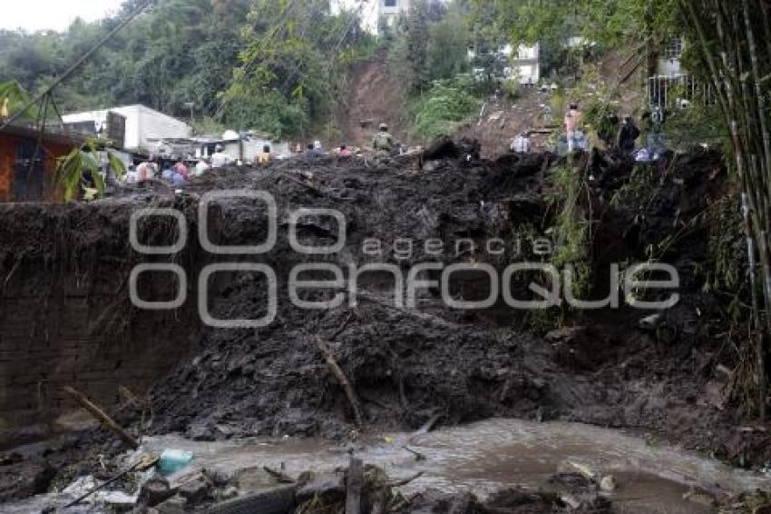 HUAUCHINANGO . AFECTACIONES LLUVIAS