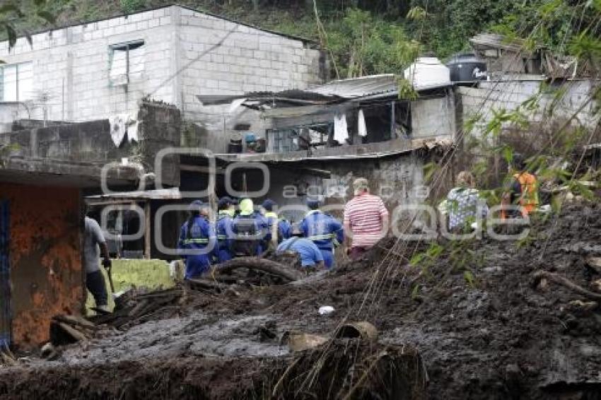 HUAUCHINANGO . AFECTACIONES LLUVIAS