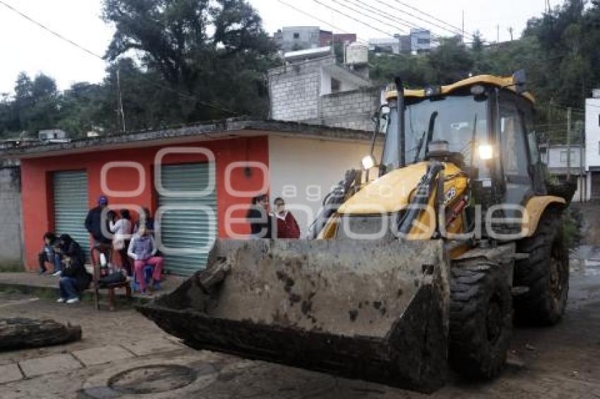 HUAUCHINANGO . AFECTACIONES LLUVIAS