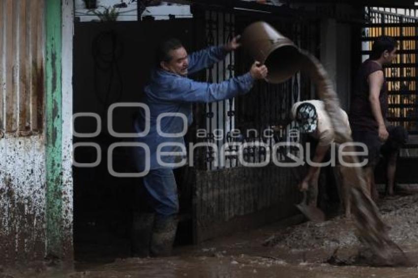HUAUCHINANGO . AFECTACIONES LLUVIAS