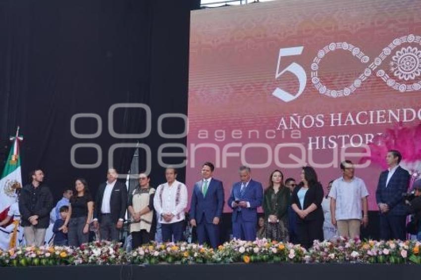 TLAXCALA . RECORD GUINESS PAN DE FIESTA