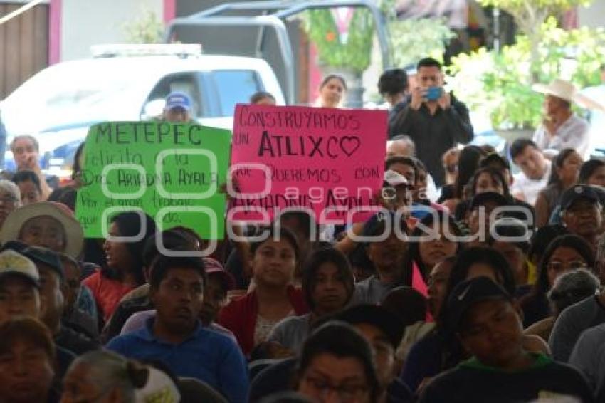 ATLIXCO . PRIMER INFORME ARIADNA AYALA