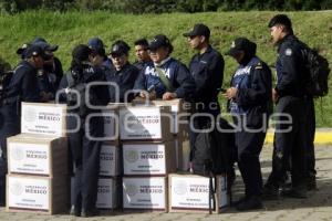 HUAUCHINANGO . ALBERGUE DAMNIFICADOS