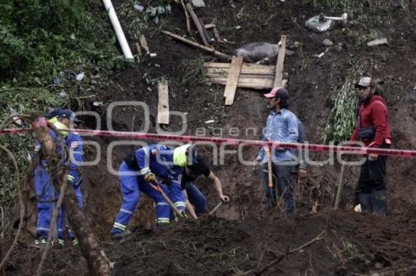 HUAUCHINANGO . AFECTACIONES LLUVIAS