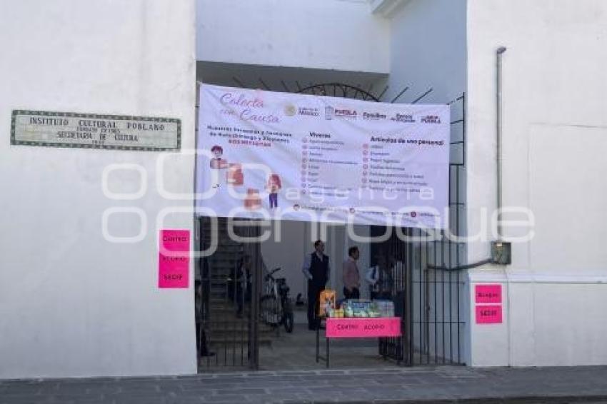 DIF ESTATAL . CENTRO DE ACOPIO