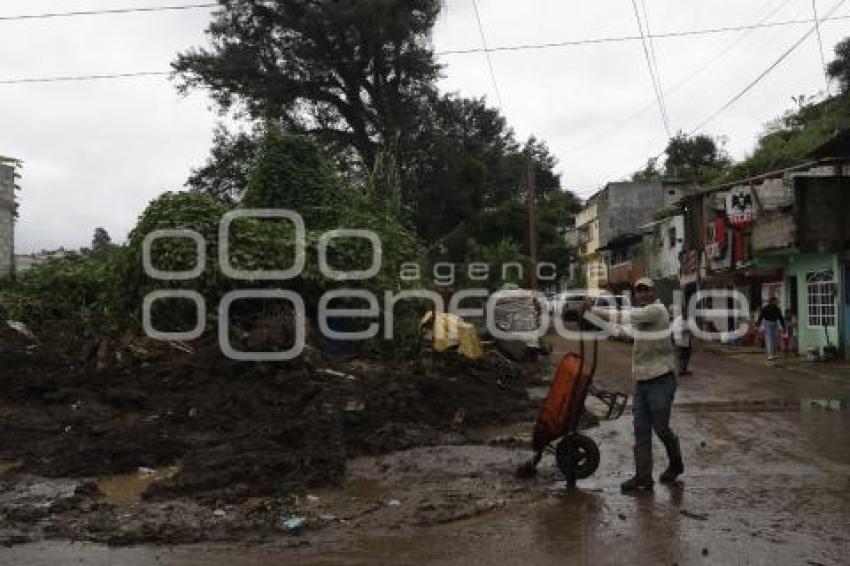 HUAUCHINANGO . AFECTACIONES LLUVIAS