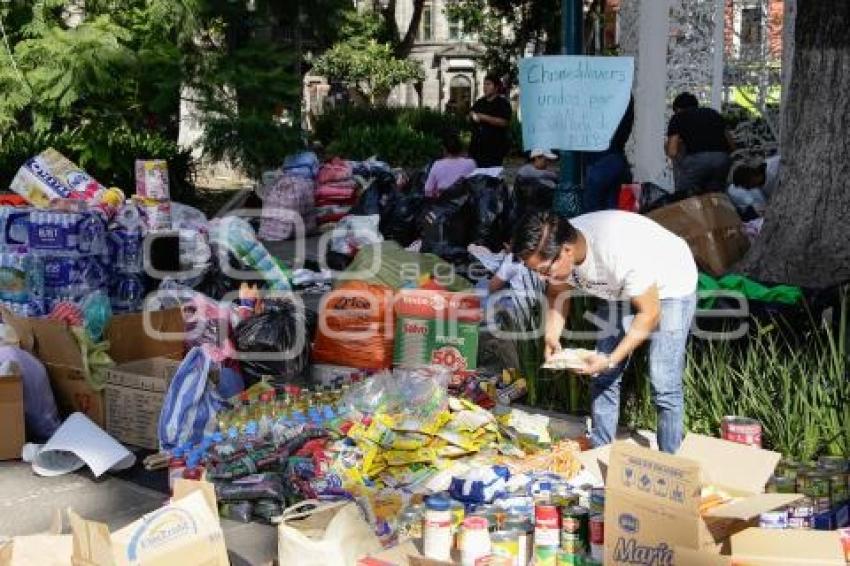 DONACIÓN DE VÍVERES