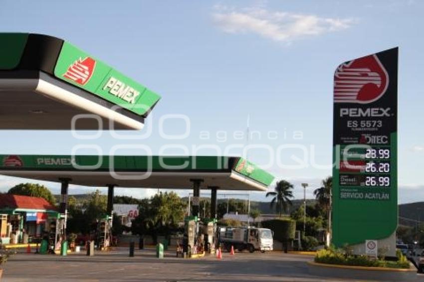 ACATLÁN . DESABASTO DE GASOLINA