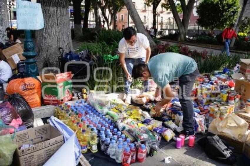 DONACIÓN DE VÍVERES