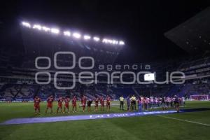 FÚTBOL . CLUB PUEBLA VS XOLOS