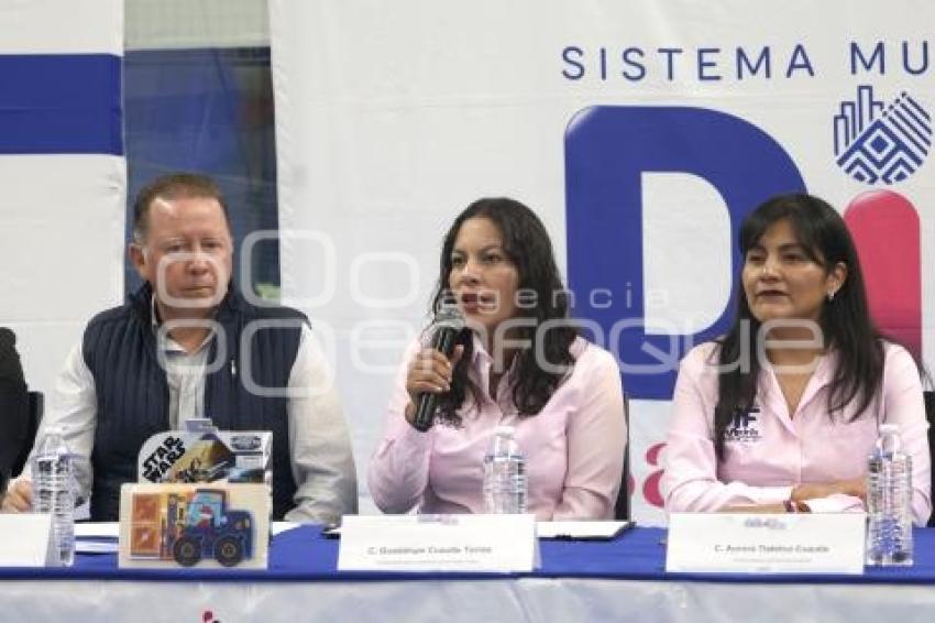 SAN ANDRÉS CHOLULA .  COLECTA DE JUGUETES