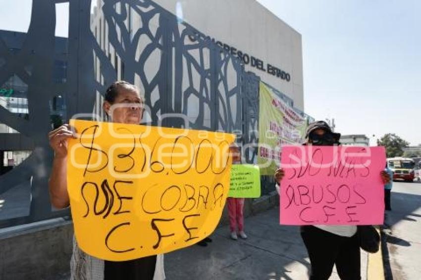 CONGRESO . MANIFESTACIÓN CFE