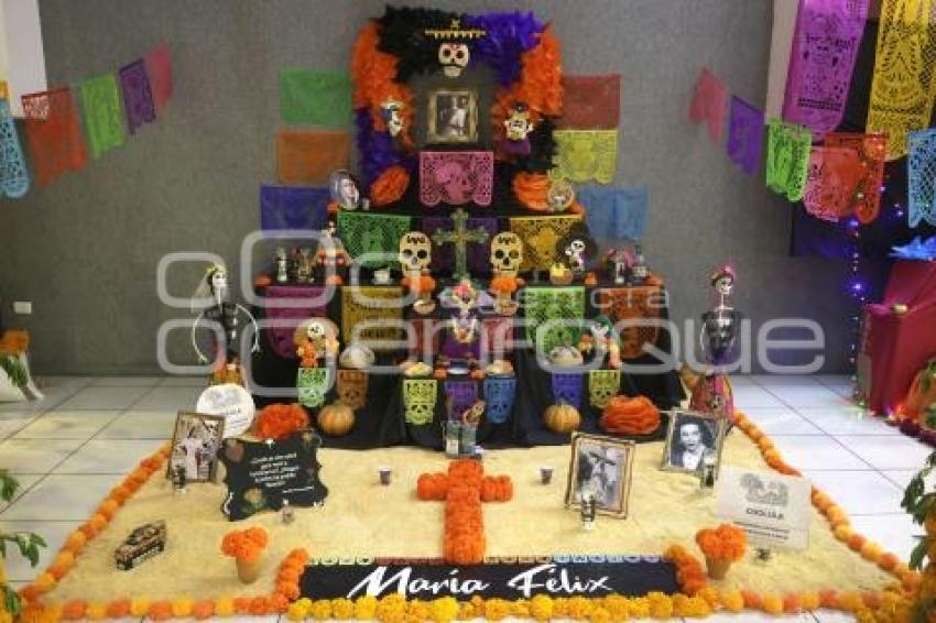 SAN PEDRO CHOLULA . CORREDOR DE OFRENDAS