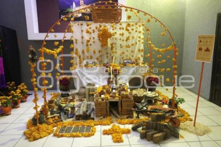 SAN PEDRO CHOLULA . CORREDOR DE OFRENDAS