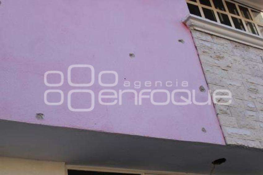 VIVIENDA BALEADA . BOSQUES DE MANZANILLA